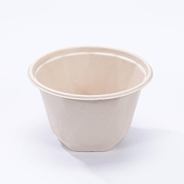 Disposable Biodegradable Compostable Sugarcane Lid for 1250ml And 1500ml Sturdy Bagasse Bowls