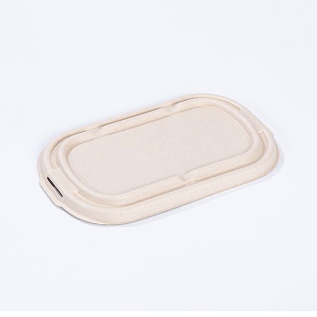 Bagasse Lid for 500ml And 700ml Sugarcane Bagasse Take Out Food Containers