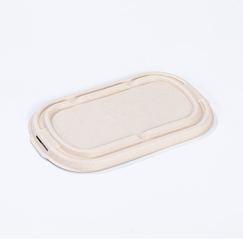 Bagasse Lid for 500ml And 700ml Sugarcane Bagasse Take Out Food Containers