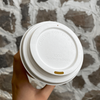 Biodegradable Compostabe Sugarcane Pulp Coffee Cup Lid