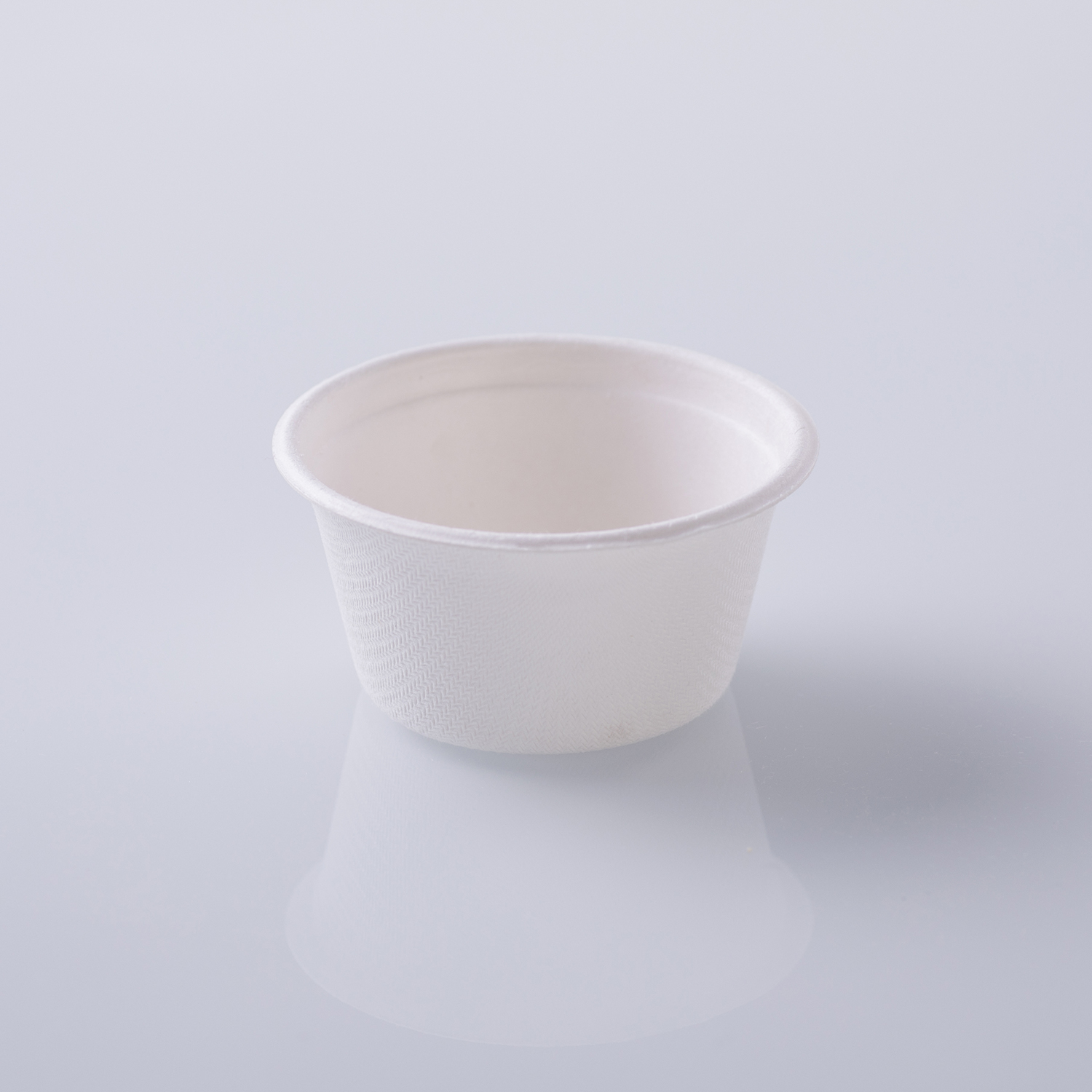 2oz Compostabe Fiber Sauce Cup with Lid