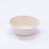 Ø6.3"xH1.06" PET Lid for 500ml Disposable Compostable Bagasse Pulp Bowl 