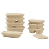 Sugarcane Pulp Lid for 850ml And 1000ml Bagasse To Go Food Containers