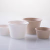 Eco Friendly Compostable Bagasse Portion Cups with Lids