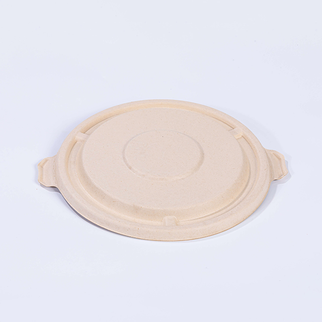 Sugarcane Lid for Large Capacity Bagasse Fiber Bowls