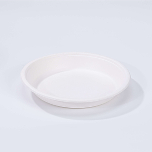 680ml 8 Inch Disposable Compostable Fiber Bowl 