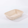 PET Lid for Rectangle Compostable Sugarcane Takeaway Food Box