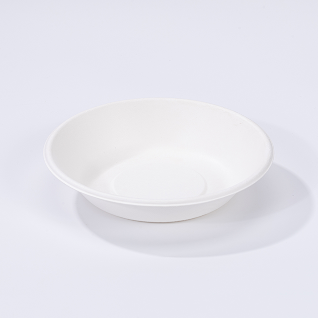 680ml 7 Inch Compostable Sugarcane Pulp Bowl 