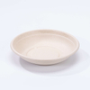 Flat PET Lid for Large Capacity Compostable Bagasse Fiber Bowls 