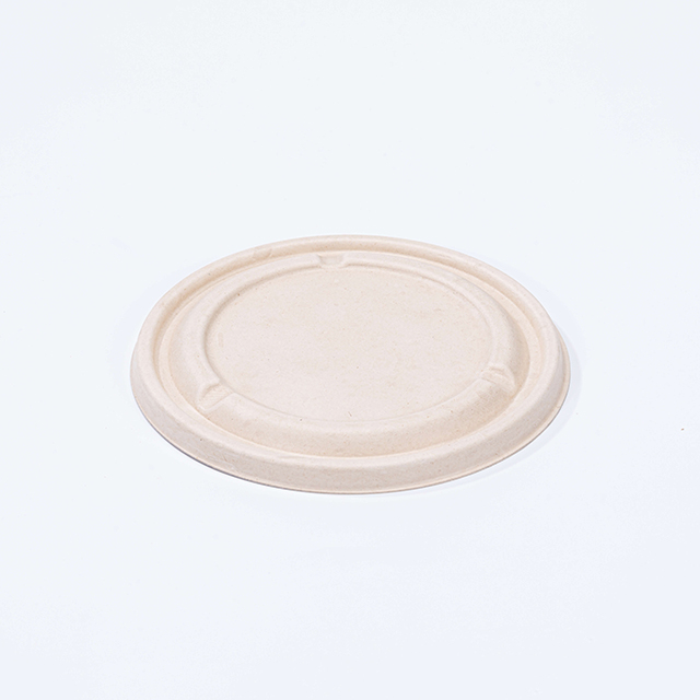 Disposable Biodegradable Compostable Sugarcane Lid for 1250ml And 1500ml Sturdy Bagasse Bowls