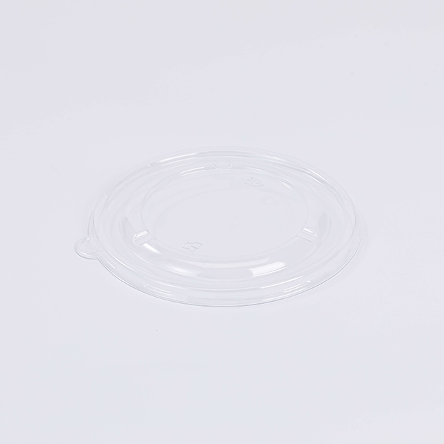 PET Lid for 1250ml And 1500ml Sturdy Sugarcane Fiber Bowls 