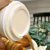 Biodegradable Compostabe Sugarcane Pulp Coffee Cup Lid