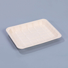 9.09"x11.69"xH1.22" Compostable Bagasse Fiber Meat And Produce Tray