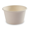 8.5oz Disposable Compostable Sugarcane Fiber Ice Cream Cup with Lid